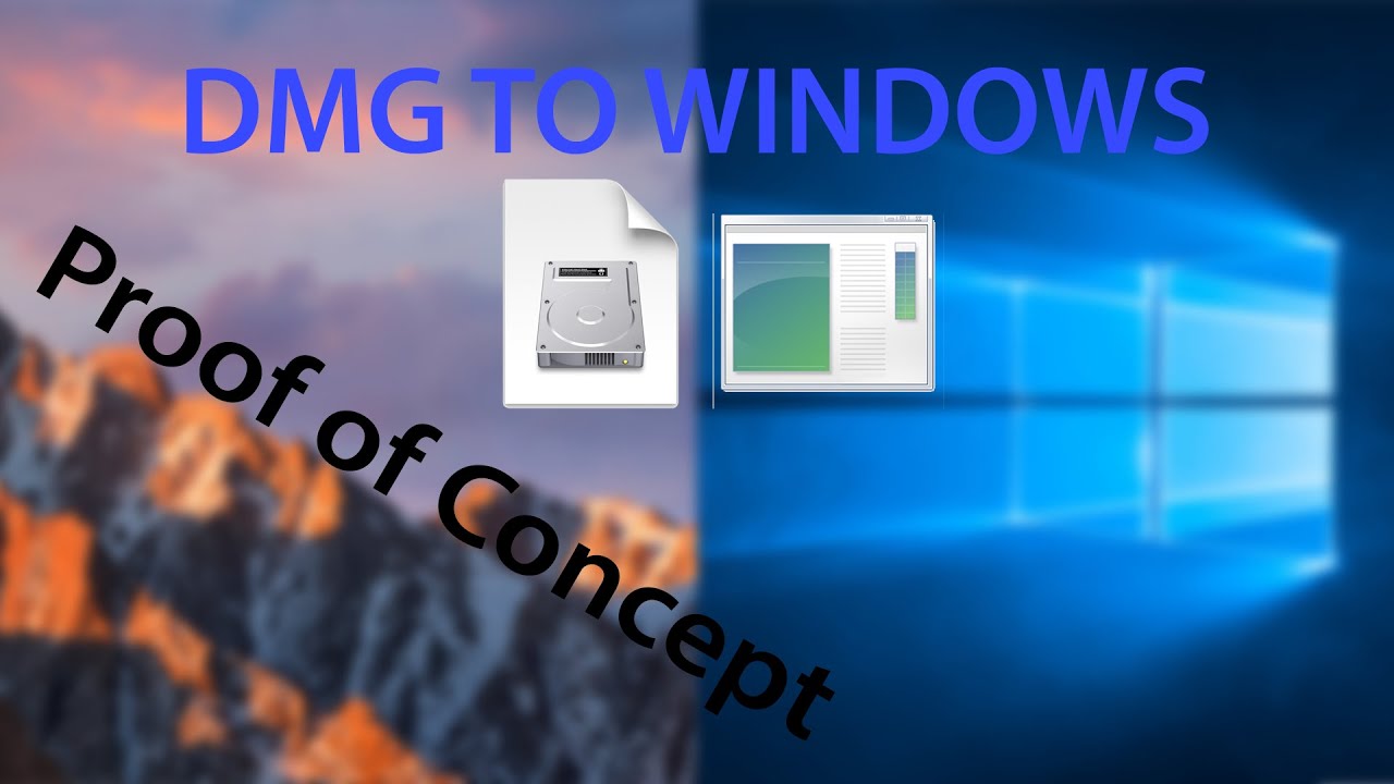 dmg to exe converter for windows